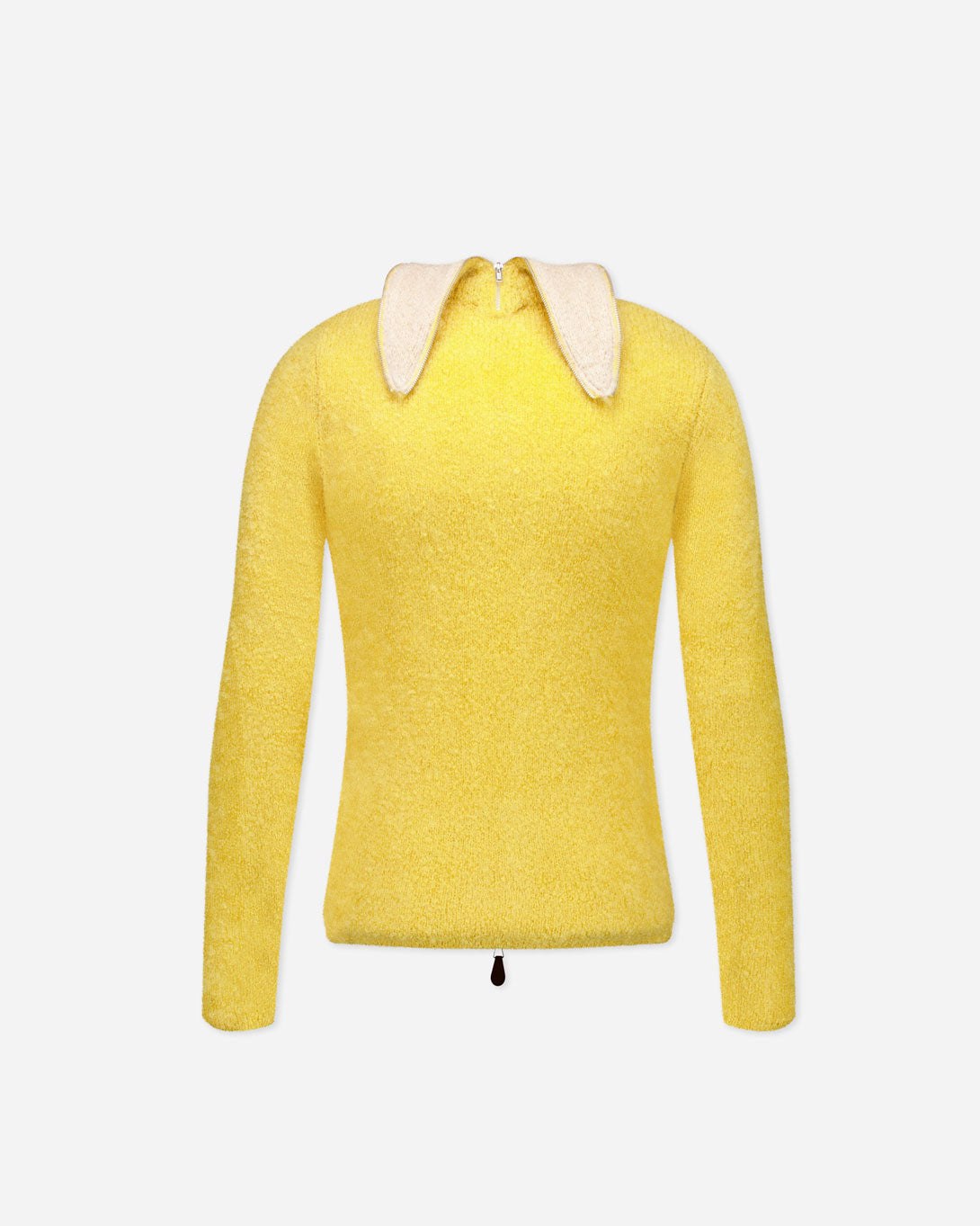 Mohair Banana Zip Jumper