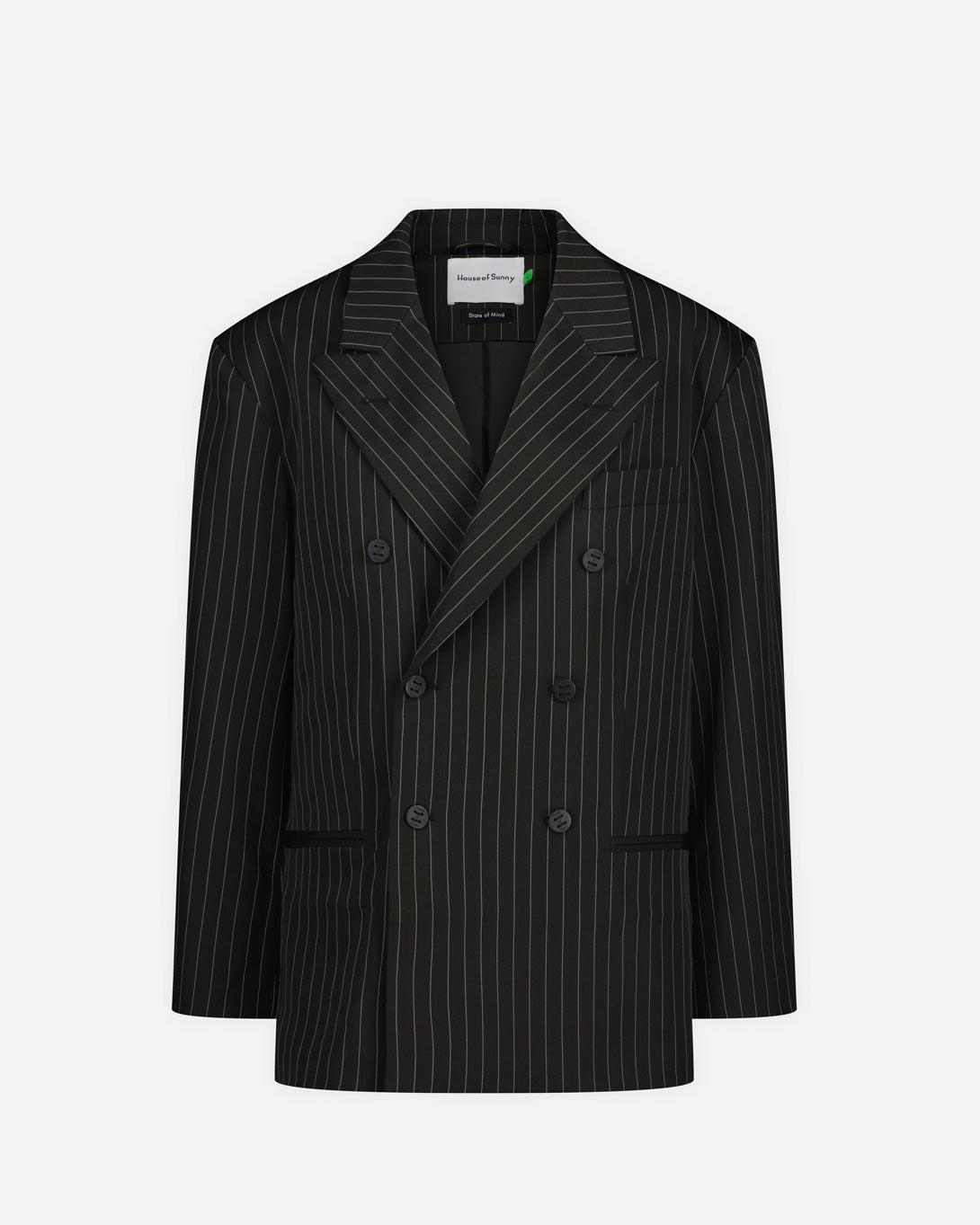 The Pinstripe Blazer - Coats & Jackets - House Of Sunny - Elevastor