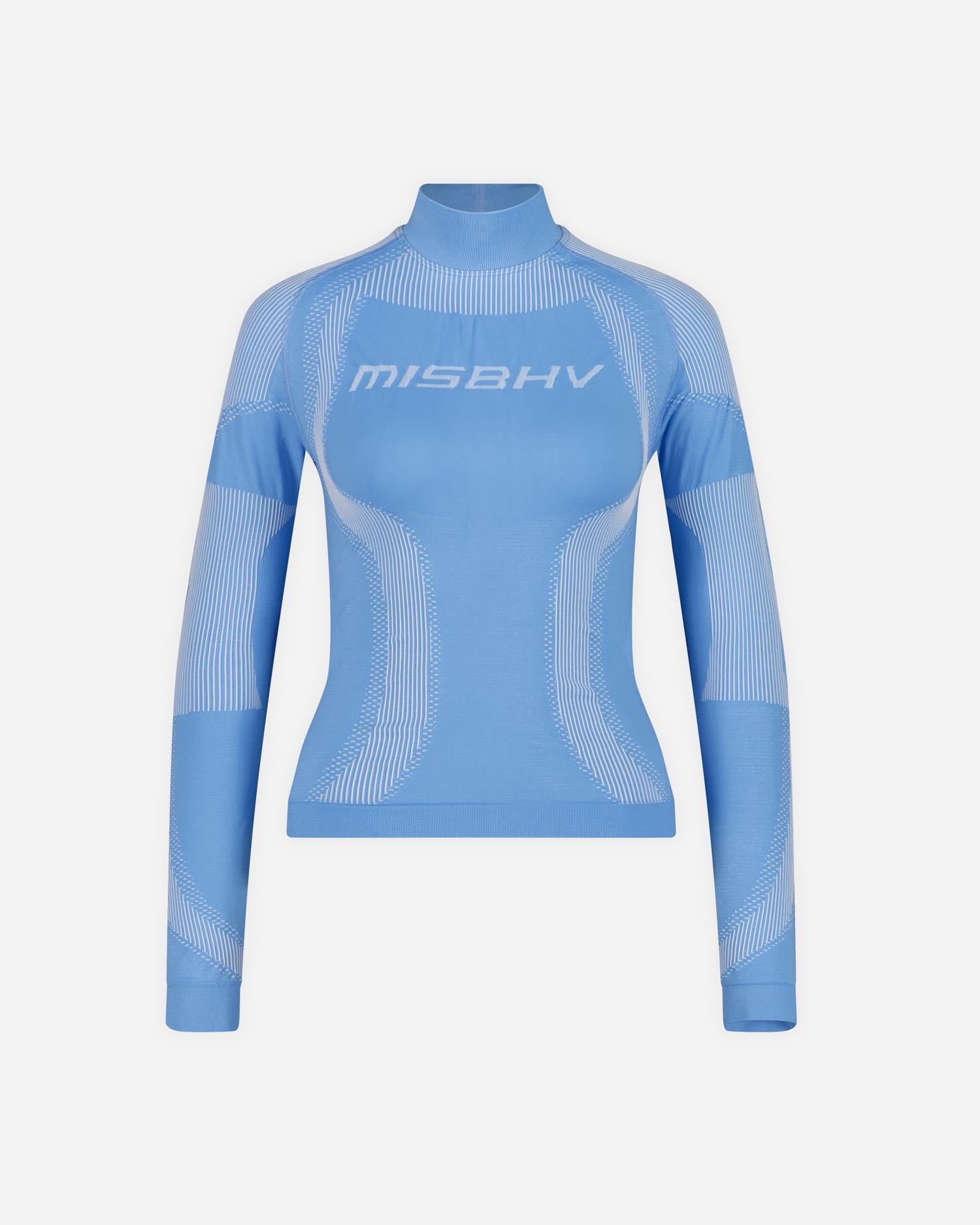 Blue Sport Longsleeve - Womens - Tops - MISBHV - Elevastor