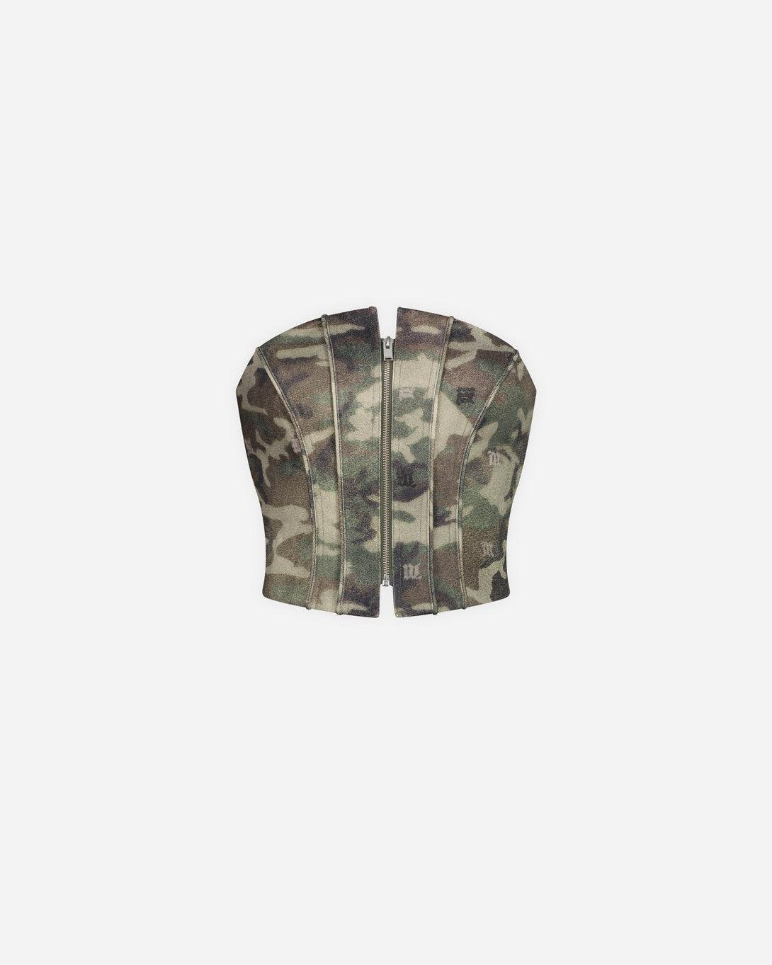 Camo Corset Top - MISBHV - Elevastor