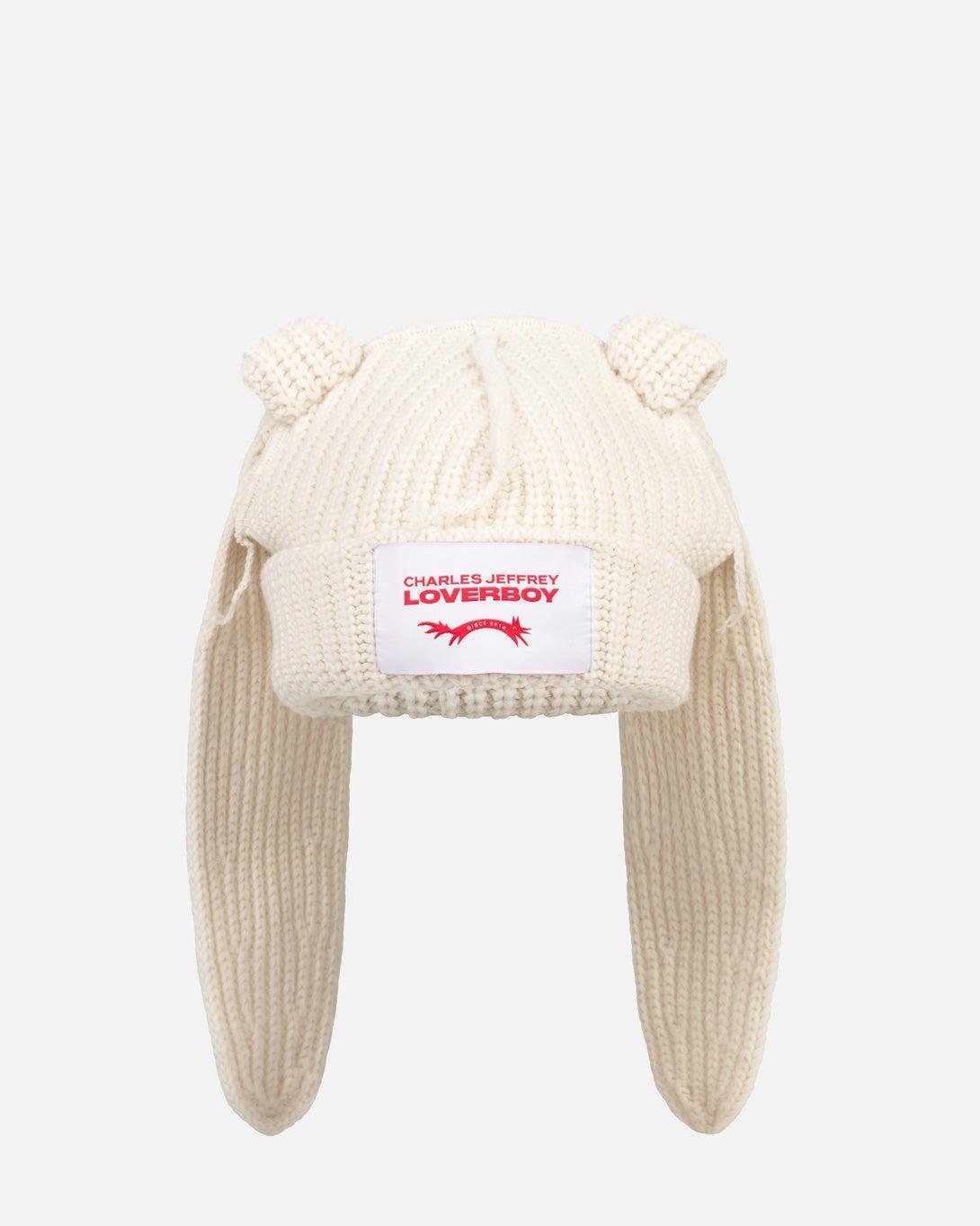 Chunky Rabbit Beanie - Charles Jeffrey Loverboy - Elevastor