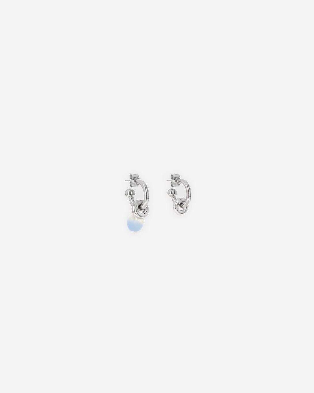 Ethan Pearl Earrings - Justine Clenquet - Elevastor