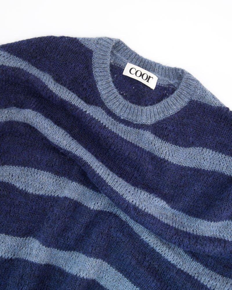 Hairy Stripe Knit - COOR - Elevastor