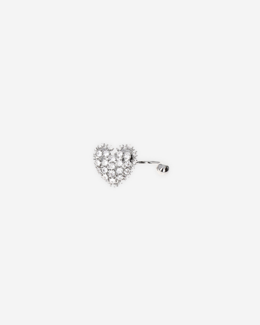 Heart Crystal Ring - Jewelry - Justine Clenquet - Elevastor