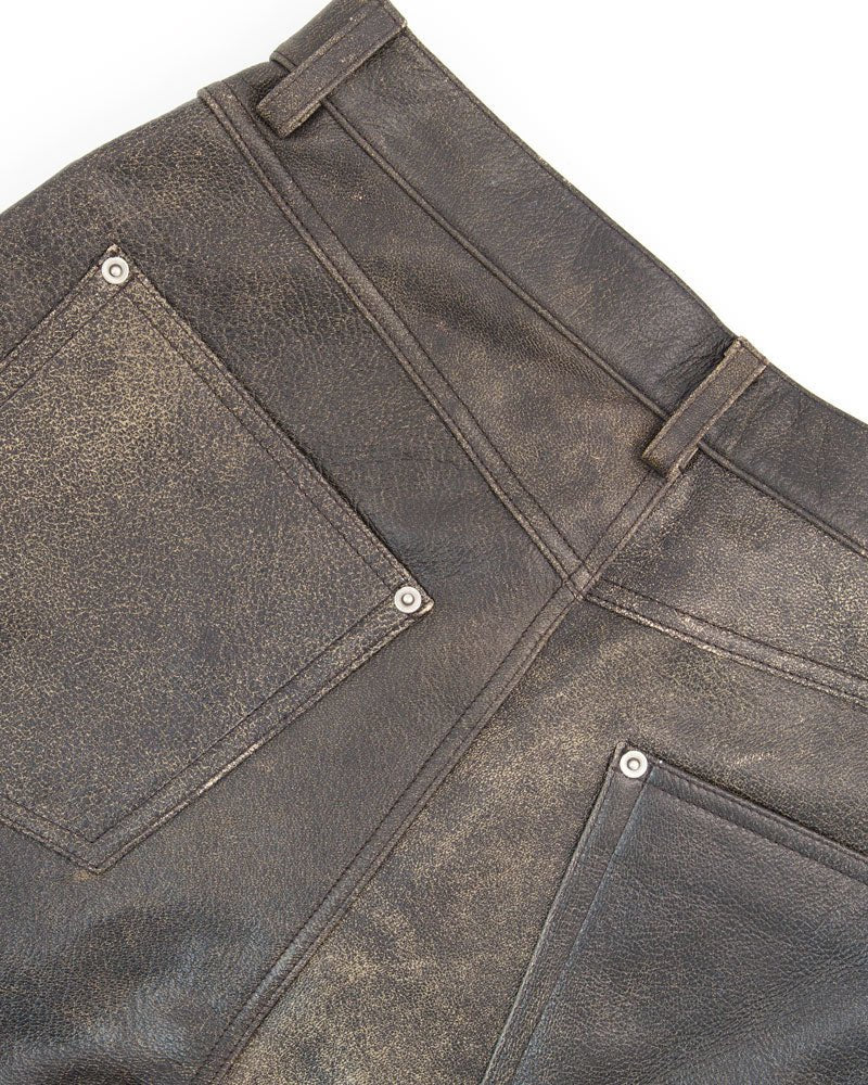 Leather Double Knee Pants - COOR - Elevastor
