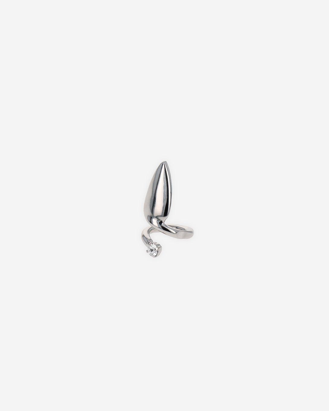 Luce Crystal Nail Ring - Jewelry - Justine Clenquet - Elevastor