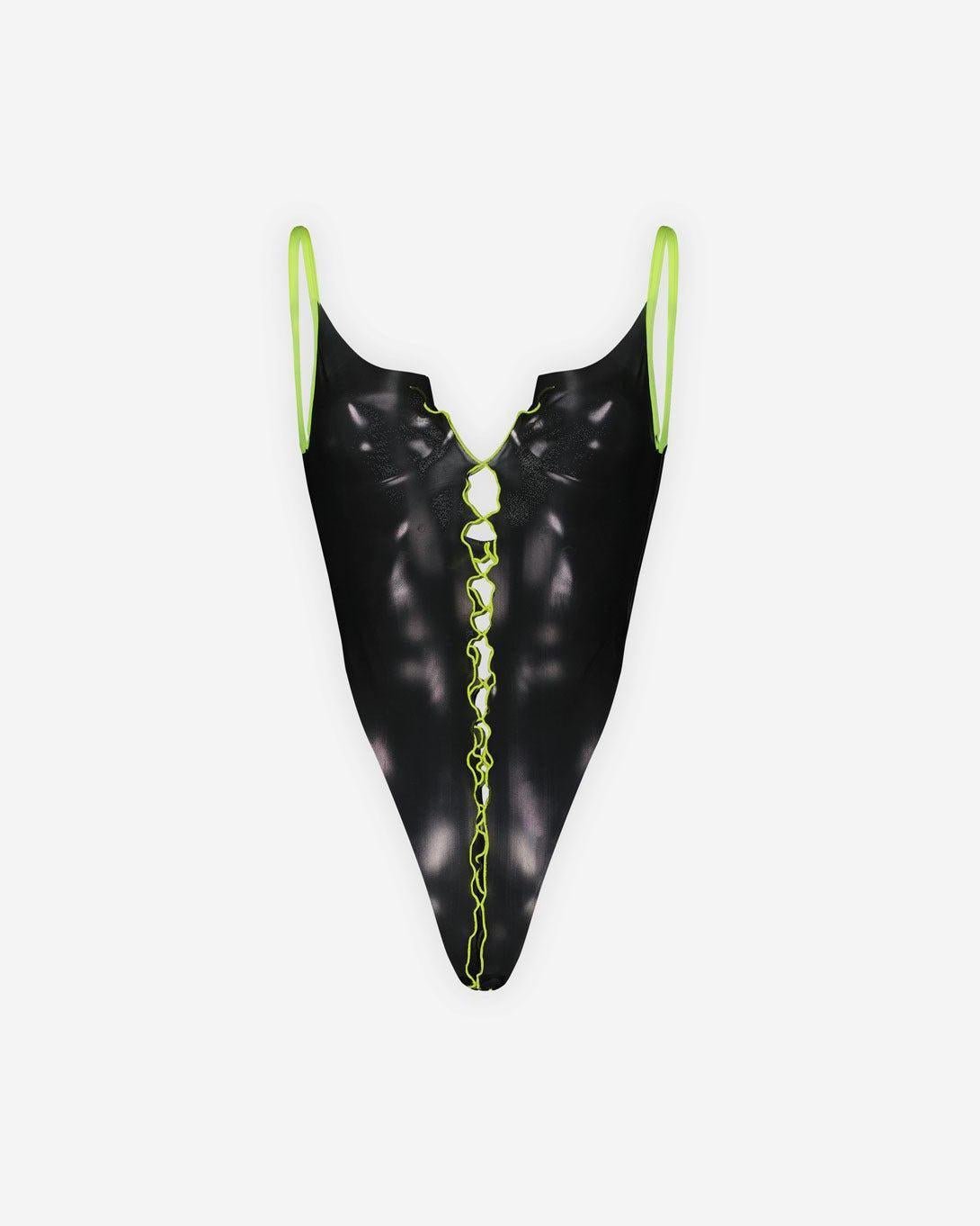 Mesh Bodysuit - Onyx - Rui - Elevastor