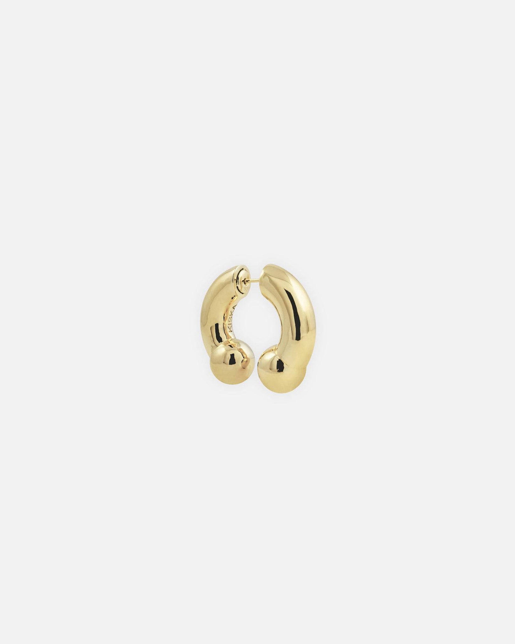 Mini Prince Albert Earring Gold - Jewelry - Kiska Lab - Elevastor