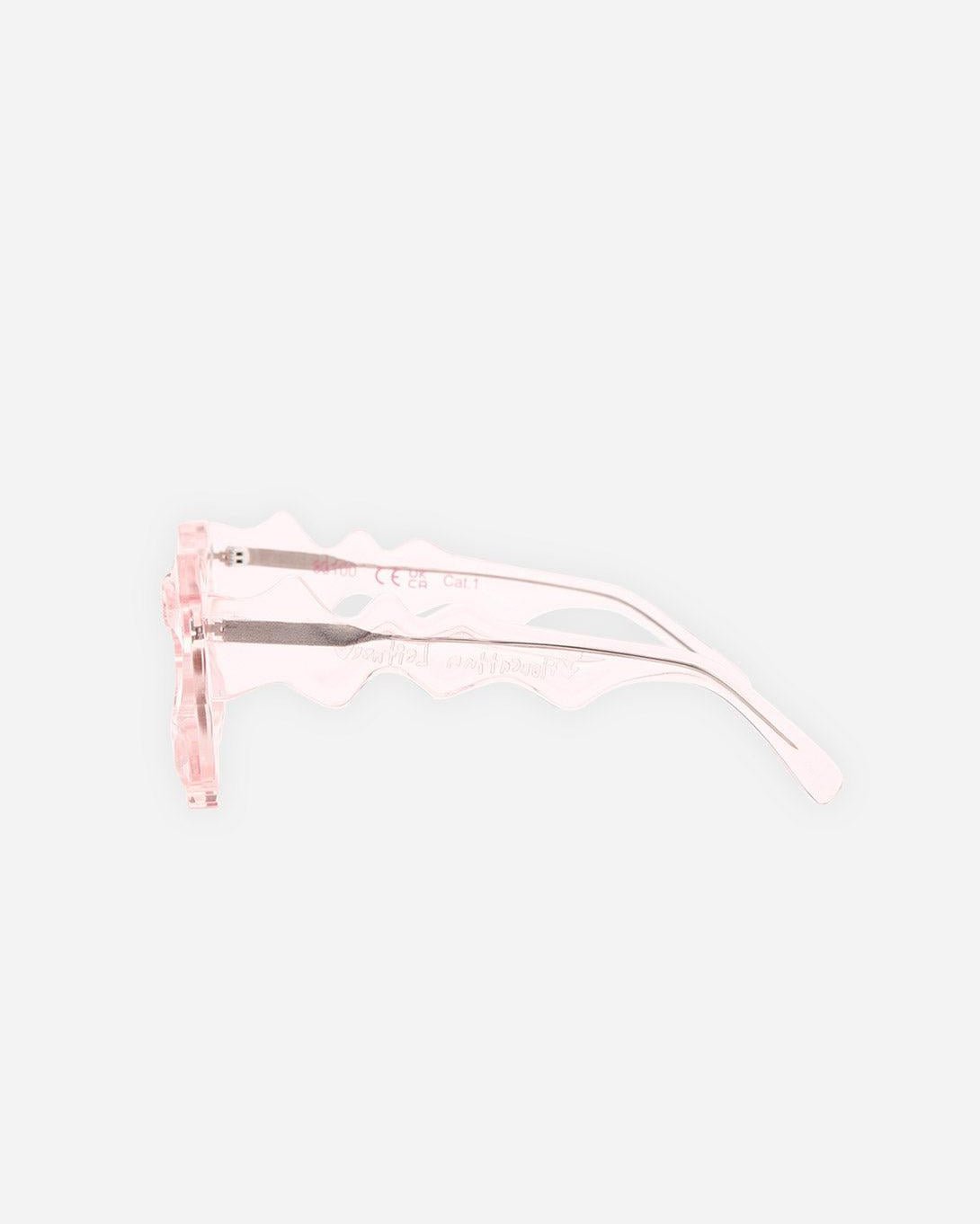 Pink Frame Pink Lenses Spike Sunglasses - Florentina Leitner - Elevastor