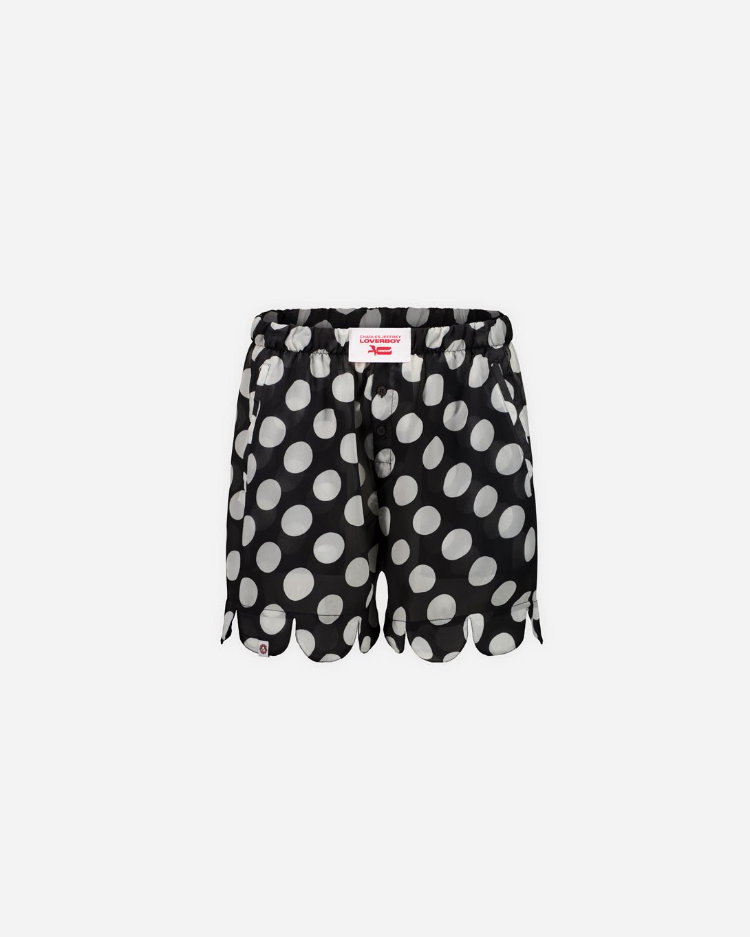 Scalloped Boxer Shorts - Charles Jeffrey Loverboy - Elevastor
