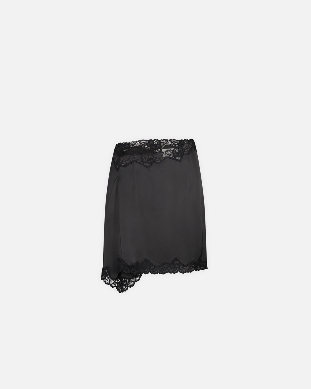 Signature Mini Skirt With Lace - Dresses & Skirts - Vaillant - Elevastor