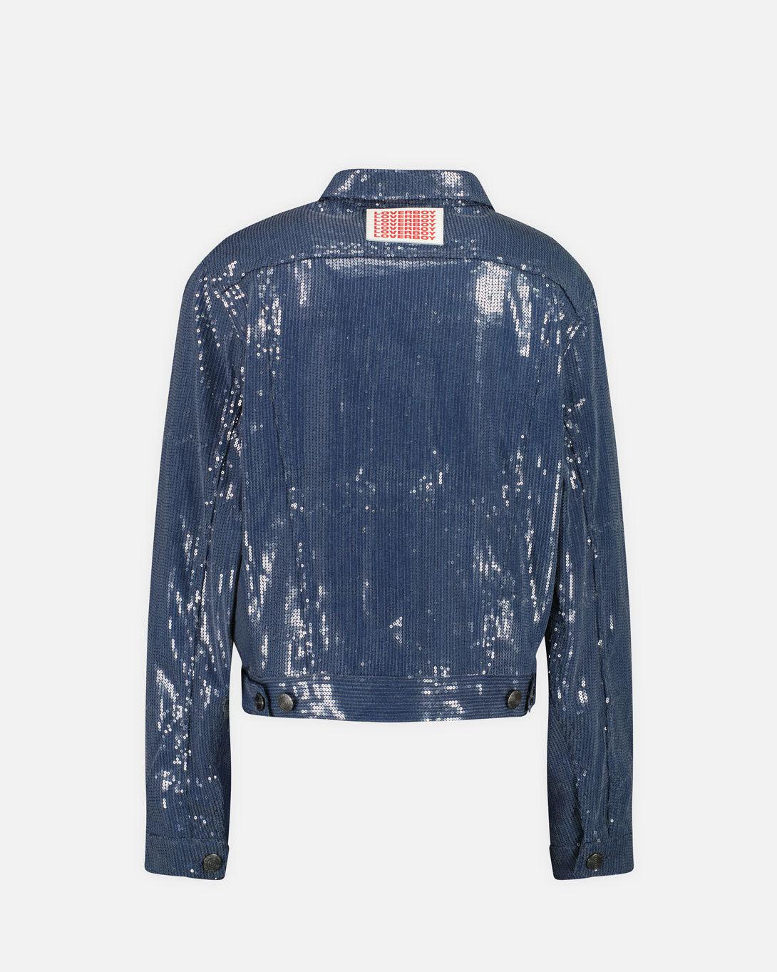 Art Denim Jacket - Coats & Jackets - Charles Jeffrey Loverboy - Elevastor