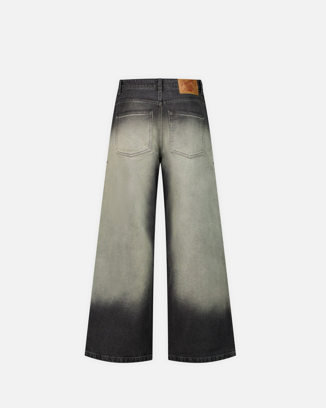 Stone Brushed Semi Wide Jeans - COOR - Elevastor