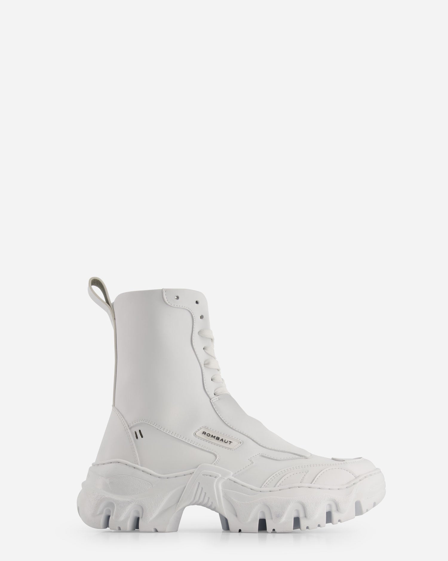 White Future Leather Boccaccio II Boots - Rombaut - Elevastor