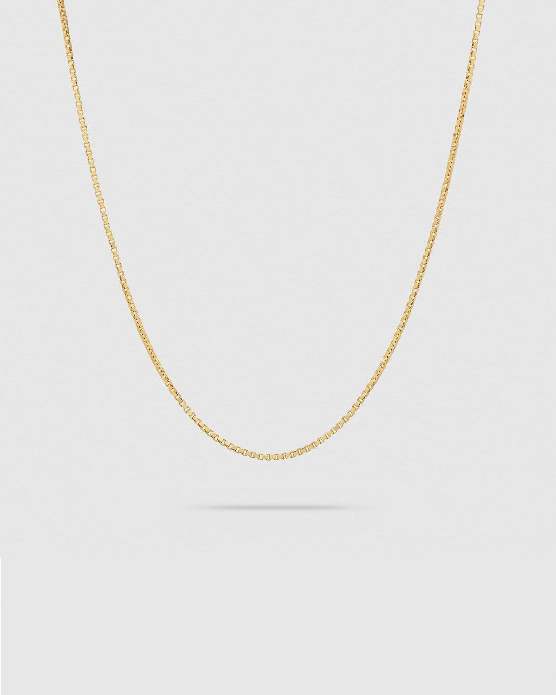 Square Chain Gold - Jewelry - Tom Wood - Elevastor