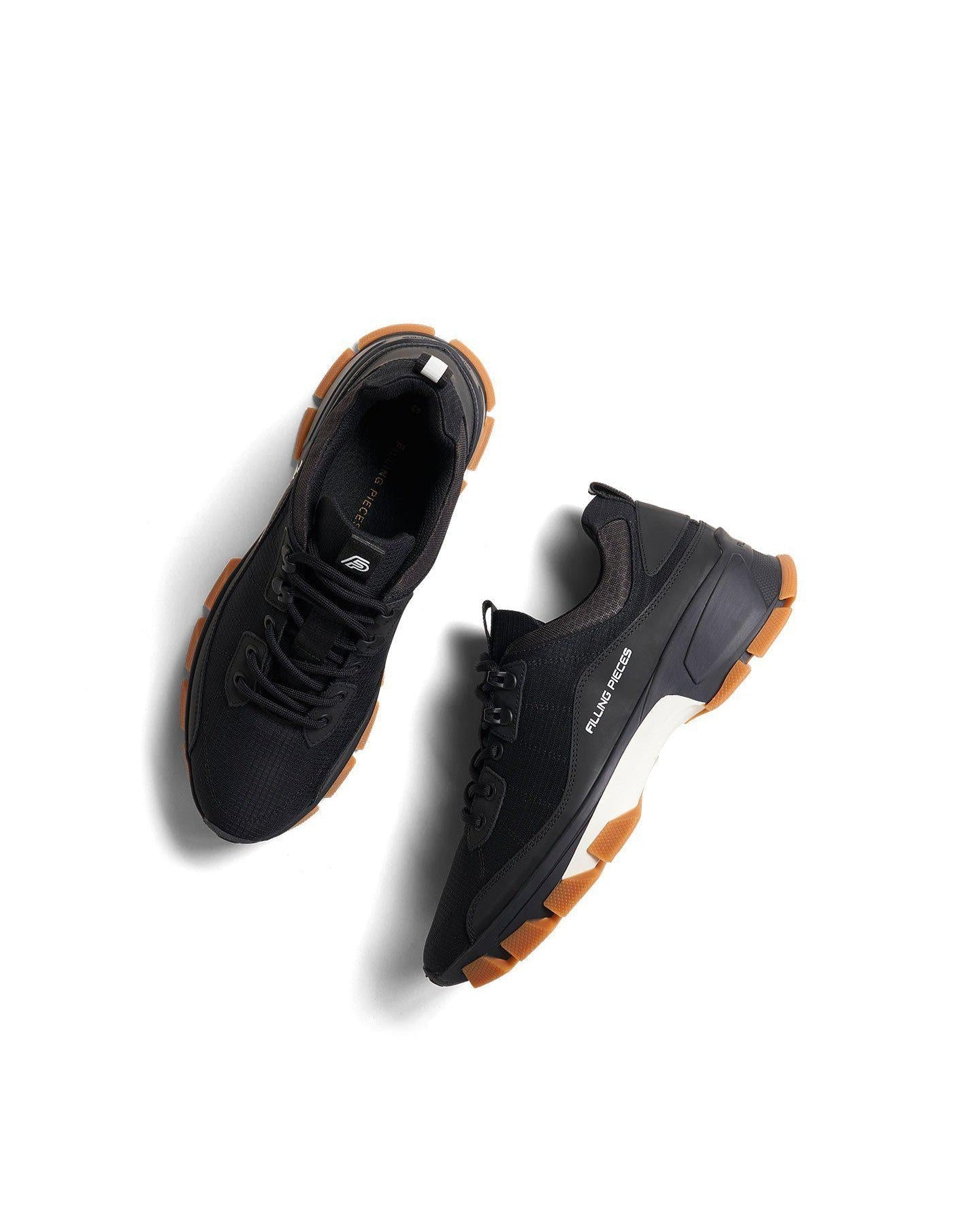 Black Lux Radar Kite Sneakers - Filling Pieces - Elevastor