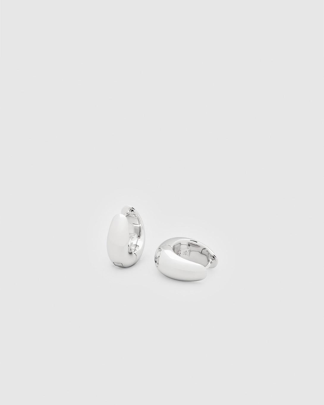 Ice Hoop Small 925 Sterling Silver - Tom Wood - Elevastor