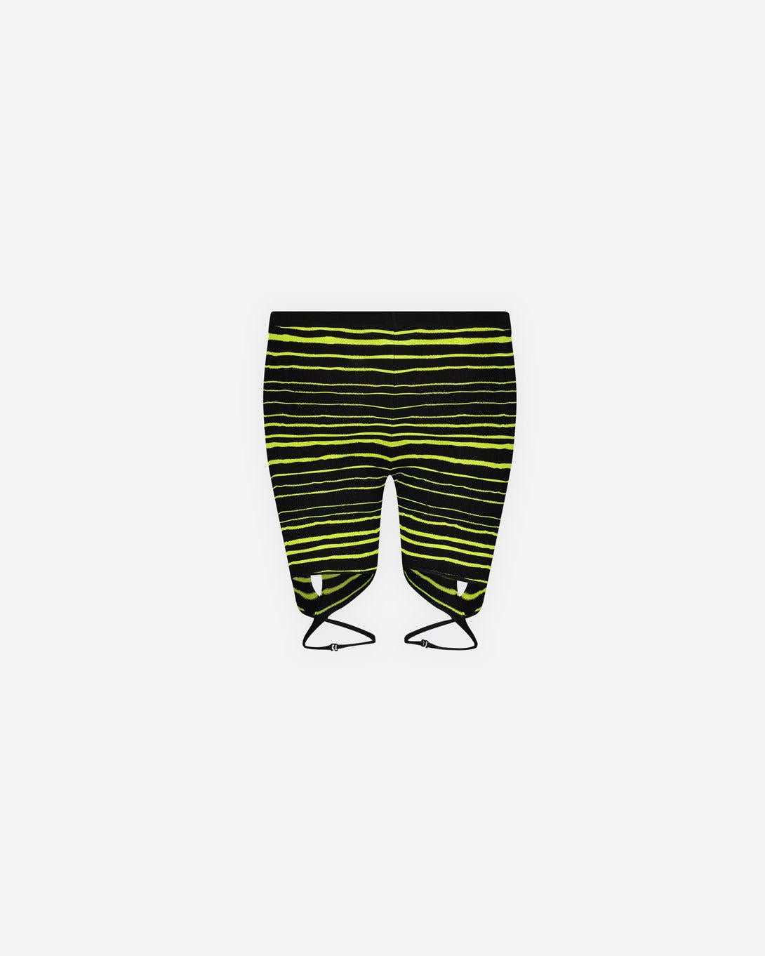 Stripe Biker Shorts - Onyx - Rui - Elevastor